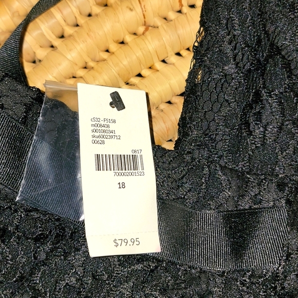 Lane Bryant Lace Overlay Dressy Pant - Picture 2 of 6